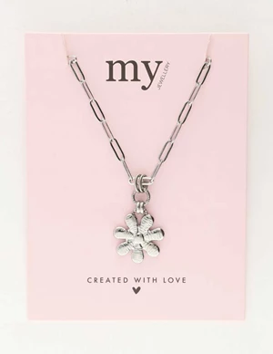My Jewellery Necklace chain flower MJ10390