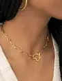 My Jewellery Necklace chain heart lock MJ13051