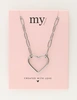 My Jewellery Necklace chain heart MJ10107
