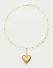 My Jewellery Necklace chain heart pearls MJ13060