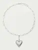 My Jewellery Necklace chain heart pearls MJ13060