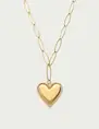 My Jewellery Necklace chain heart pearls MJ13060