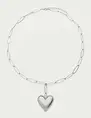 My Jewellery Necklace chain heart pearls MJ13060