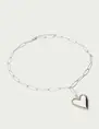 My Jewellery Necklace chain heart pearls MJ13060