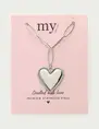 My Jewellery Necklace chain heart pearls MJ13060