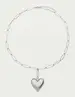 My Jewellery Necklace chain heart pearls MJ13060