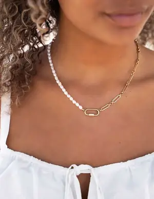 My Jewellery Necklace chain pearls MJ08724