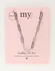 My Jewellery Necklace chain plain MJ11035