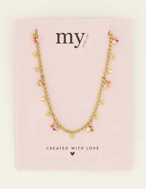My Jewellery Necklace chain with stones MJ08185