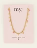 My Jewellery Necklace chain with stones MJ08185