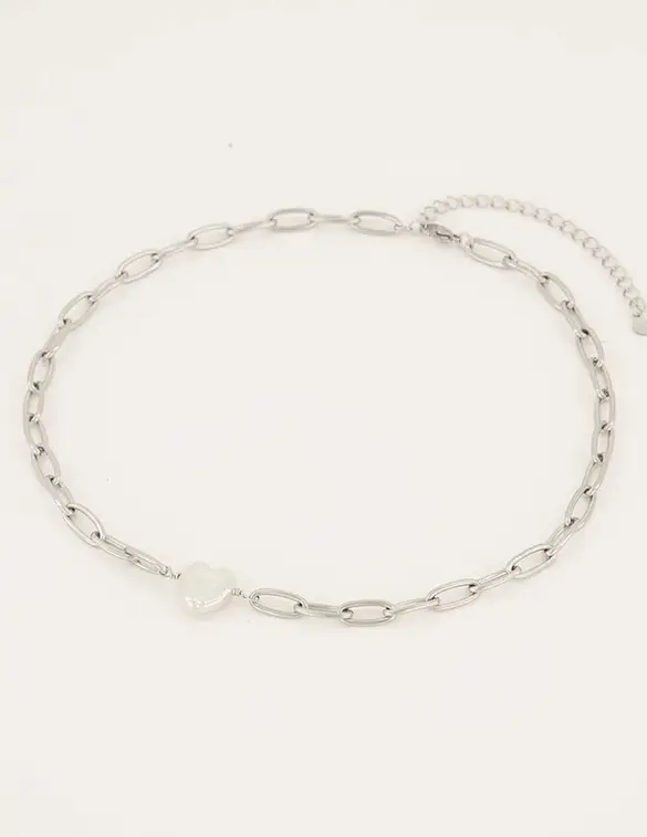 My Jewellery Necklace chains pearl heart MJ06021