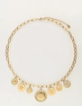 My Jewellery Necklace charm coins MJ11981