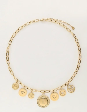 My Jewellery Necklace charm coins MJ11981