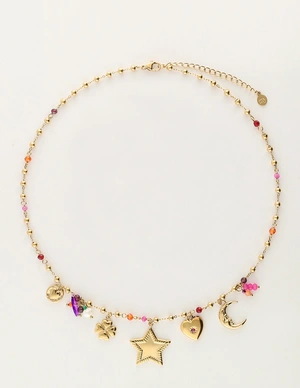 My Jewellery Necklace charms star colour MJ11980