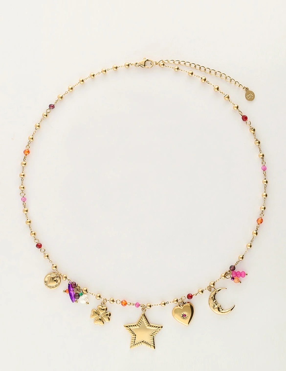 My Jewellery Necklace charms star colour MJ11980