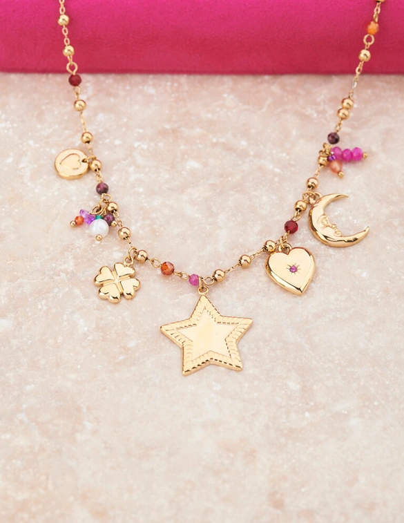 My Jewellery Necklace charms star colour MJ11980