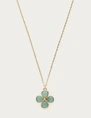 My Jewellery Necklace clover blue amazon MJ13750