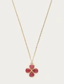 My Jewellery Necklace clover pink agate MJ13748