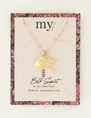 My Jewellery Necklace coin and mushroom MJ07631