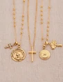 My Jewellery Necklace coin and mushroom MJ07631