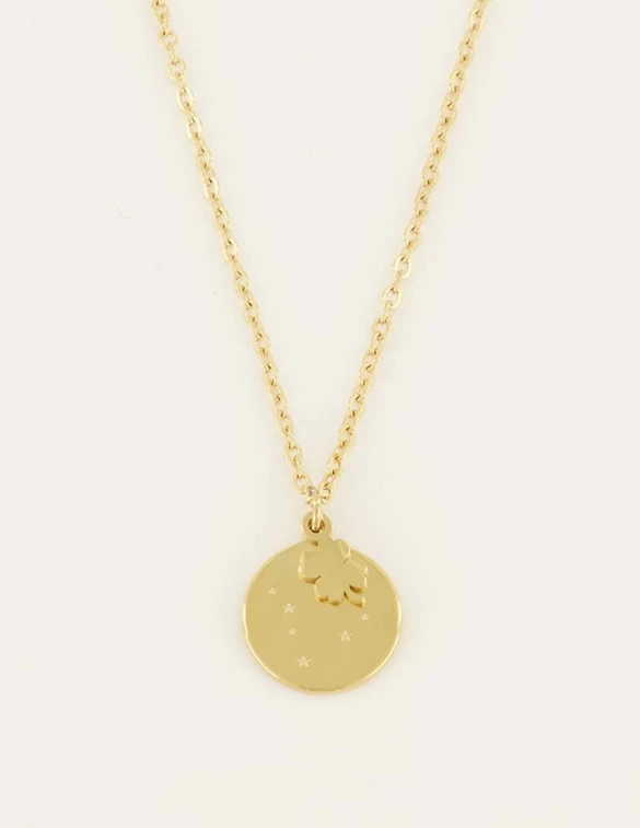 My Jewellery Necklace coin & clover MJ08430