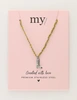 My Jewellery Necklace cord green boot MJ12206