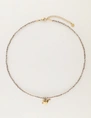 My Jewellery Necklace cord lilac heart arrow MJ12205