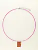 My Jewellery Necklace cord orange charm MJ09427