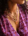 My Jewellery Necklace cord orange charm MJ09427