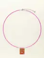 My Jewellery Necklace cord orange charm MJ09427