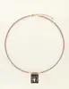 My Jewellery Necklace cord purple charm MJ09428