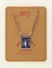 My Jewellery Necklace cord purple charm MJ09428