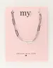 My Jewellery Necklace equal large square chain MJ10394