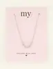 My Jewellery Necklace fine bamboo MJ08755