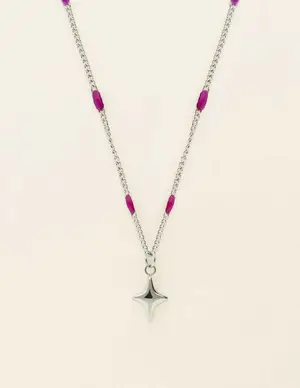 My Jewellery Necklace fine emaille star MJ09424