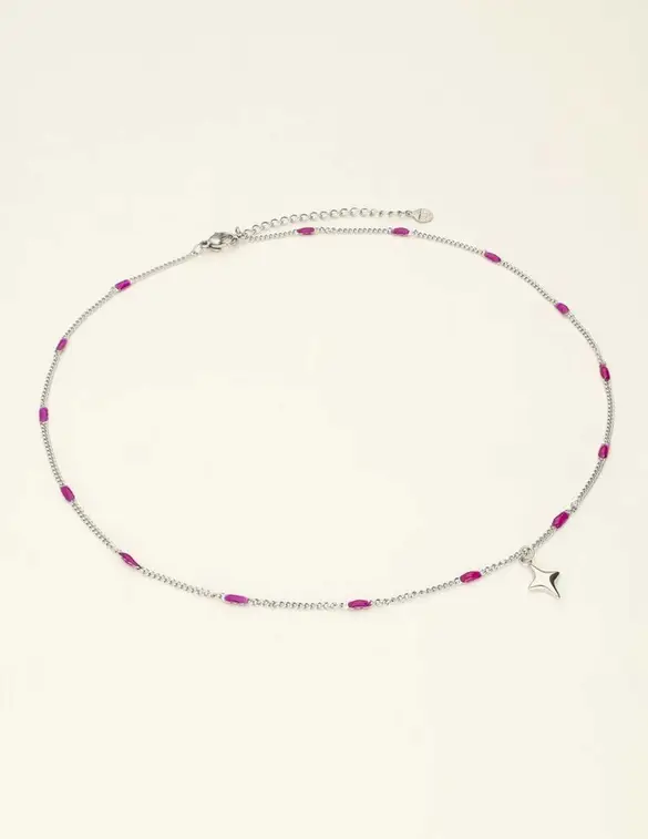 My Jewellery Necklace fine emaille star MJ09424