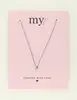 My Jewellery Necklace fine moon MJ09540