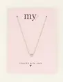My Jewellery Necklace fine open heart MJ08753