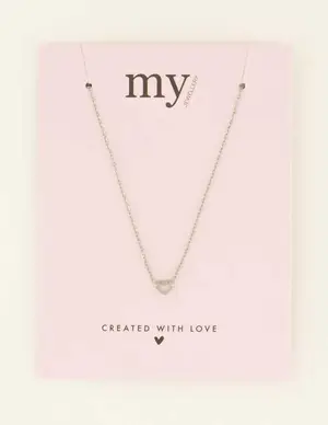 My Jewellery Necklace fine open heart MJ08753
