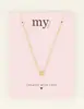 My Jewellery Necklace fine with flower MJ08747
