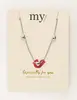 My Jewellery Necklace five hearts MJ10116