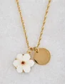My Jewellery Necklace flower/coin Summer MJ07213