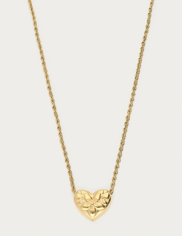 My Jewellery Necklace flower heart MJ13751