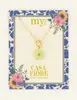 My Jewellery Necklace flower lime MJ08638