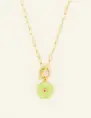 My Jewellery Necklace flower lime MJ08638