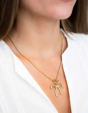 My Jewellery Necklace front lock bow MJ10992