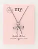 My Jewellery Necklace front lock bow MJ10992