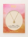 My Jewellery Necklace hammered heart MJ11536
