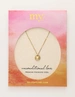 My Jewellery Necklace hammered heart MJ11536