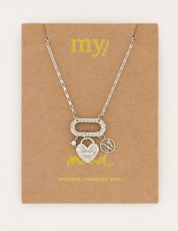 My Jewellery Necklace heart beige mood MJ05823